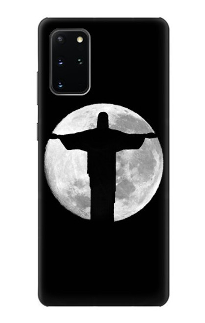 W2511 Jesus Statue Christ Rio de Janeiro Hard Case and Leather Flip Case For Samsung Galaxy S20 Plus, Galaxy S20+