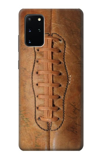 W2554 Vintage Old Ball Hard Case and Leather Flip Case For Samsung Galaxy S20 Plus, Galaxy S20+