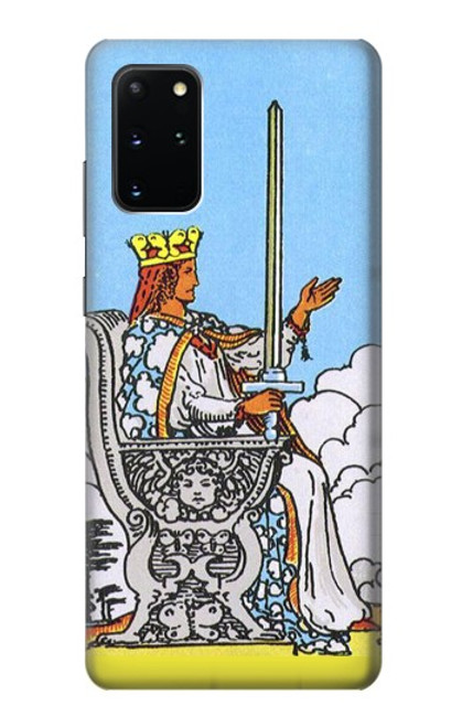 W3068 Tarot Card Queen of Swords Hard Case and Leather Flip Case For Samsung Galaxy S20 Plus, Galaxy S20+