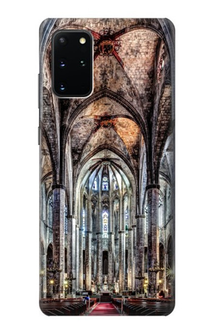 W3210 Santa Maria Del Mar Cathedral Hard Case and Leather Flip Case For Samsung Galaxy S20 Plus, Galaxy S20+