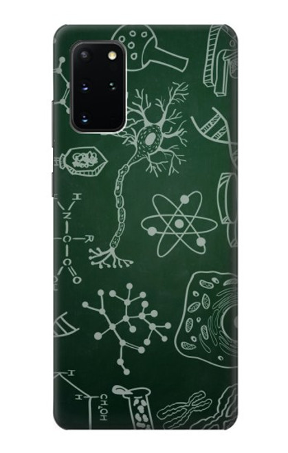 W3211 Science Green Board Hard Case and Leather Flip Case For Samsung Galaxy S20 Plus, Galaxy S20+