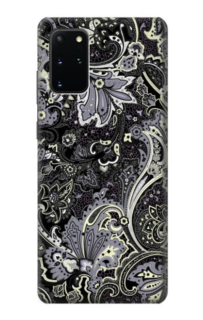 W3251 Batik Flower Pattern Hard Case and Leather Flip Case For Samsung Galaxy S20 Plus, Galaxy S20+