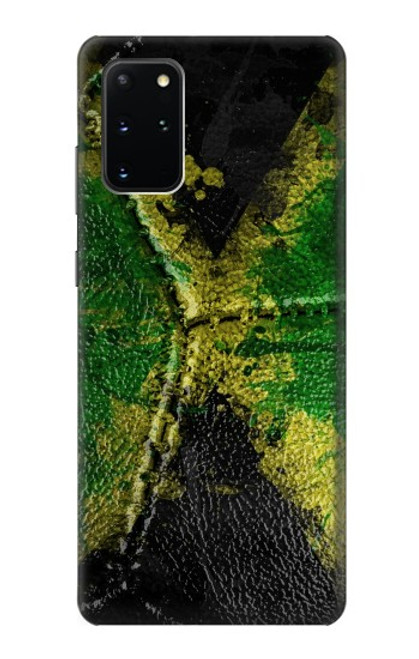 W3319 Jamaica Flag Vintage Football Graphic Hard Case and Leather Flip Case For Samsung Galaxy S20 Plus, Galaxy S20+