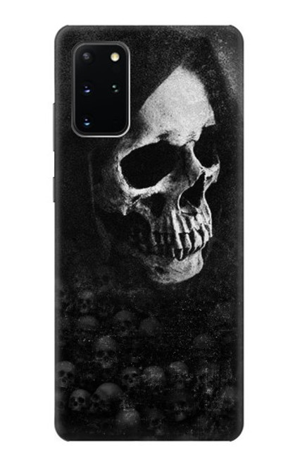 W3333 Death Skull Grim Reaper Hard Case and Leather Flip Case For Samsung Galaxy S20 Plus, Galaxy S20+