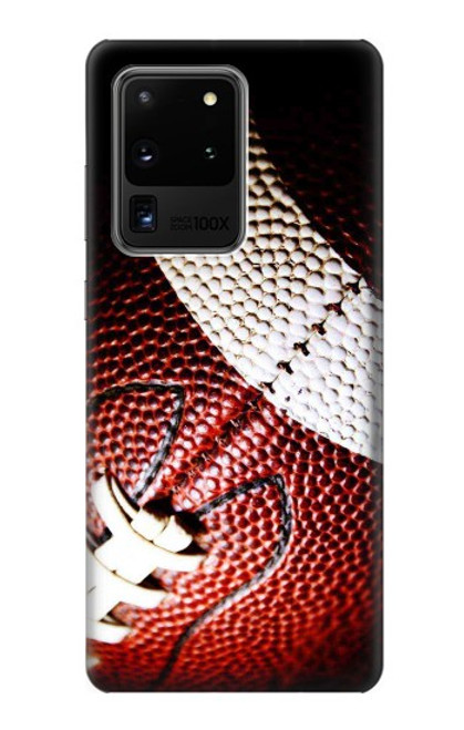 W0062 American Football Hard Case and Leather Flip Case For Samsung Galaxy S20 Ultra