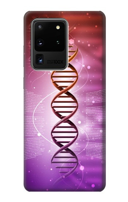 W2573 Dna Genetic Code Hard Case and Leather Flip Case For Samsung Galaxy S20 Ultra