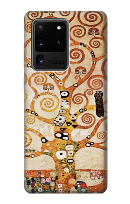 W2723 The Tree of Life Gustav Klimt Hard Case and Leather Flip Case For Samsung Galaxy S20 Ultra