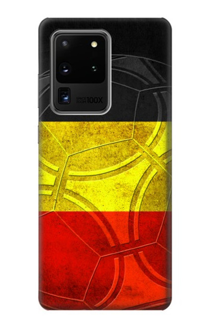 W2965 Belgium Football Soccer Hard Case and Leather Flip Case For Samsung Galaxy S20 Ultra