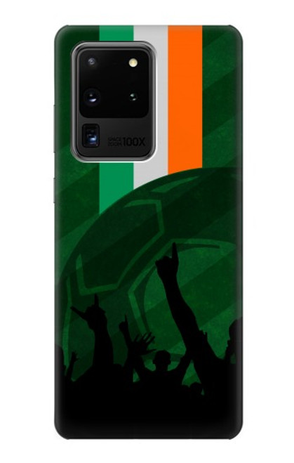 W3002 Ireland Football Soccer Hard Case and Leather Flip Case For Samsung Galaxy S20 Ultra