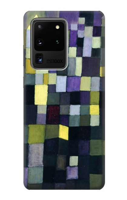 W3340 Paul Klee Architecture Hard Case and Leather Flip Case For Samsung Galaxy S20 Ultra