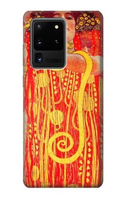 W3352 Gustav Klimt Medicine Hard Case and Leather Flip Case For Samsung Galaxy S20 Ultra