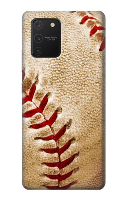 W0064 Baseball Hard Case and Leather Flip Case For Samsung Galaxy S10 Lite