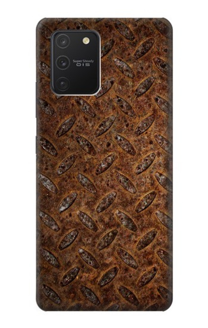 W0542 Rust Texture Hard Case and Leather Flip Case For Samsung Galaxy S10 Lite