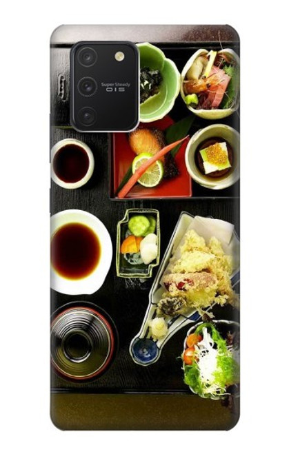 W0627 Japanese Food Hard Case and Leather Flip Case For Samsung Galaxy S10 Lite