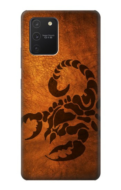 W0683 Scorpion Tattoo Hard Case and Leather Flip Case For Samsung Galaxy S10 Lite