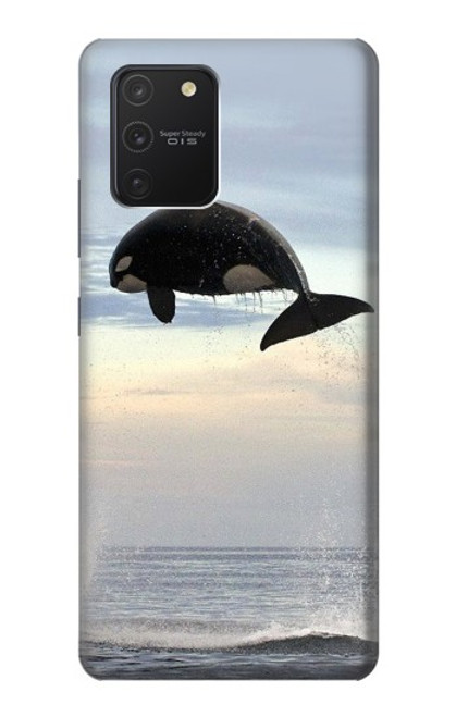W1349 Killer whale Orca Hard Case and Leather Flip Case For Samsung Galaxy S10 Lite