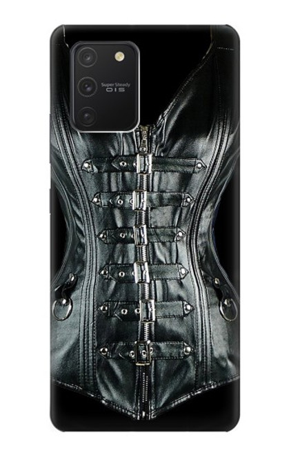 W1639 Gothic Corset Black Hard Case and Leather Flip Case For Samsung Galaxy S10 Lite