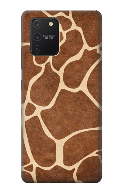 W2326 Giraffe Skin Hard Case and Leather Flip Case For Samsung Galaxy S10 Lite