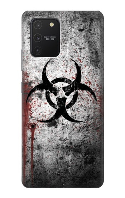 W2440 Biohazards Biological Hazard Hard Case and Leather Flip Case For Samsung Galaxy S10 Lite