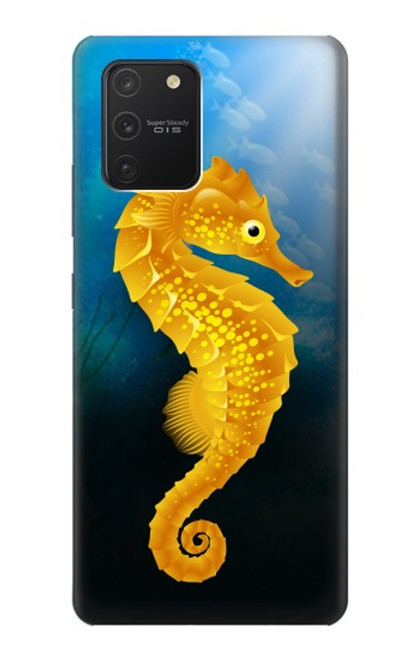 W2444 Seahorse Underwater World Hard Case and Leather Flip Case For Samsung Galaxy S10 Lite