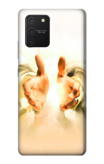 W2546 Hand of God Heaven Hard Case and Leather Flip Case For Samsung Galaxy S10 Lite