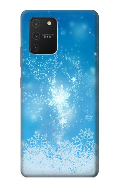 W2923 Frozen Snow Spell Magic Hard Case and Leather Flip Case For Samsung Galaxy S10 Lite