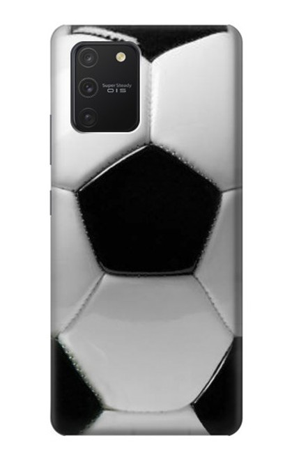 W2964 Football Soccer Ball Hard Case and Leather Flip Case For Samsung Galaxy S10 Lite