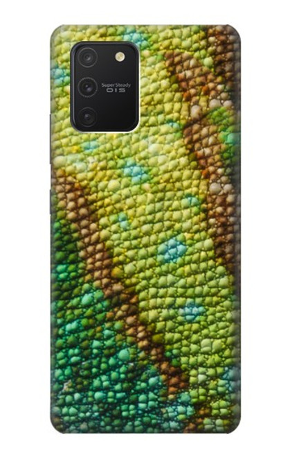 W3057 Lizard Skin Graphic Printed Hard Case and Leather Flip Case For Samsung Galaxy S10 Lite