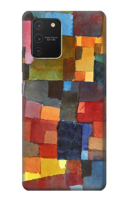 W3341 Paul Klee Raumarchitekturen Hard Case and Leather Flip Case For Samsung Galaxy S10 Lite