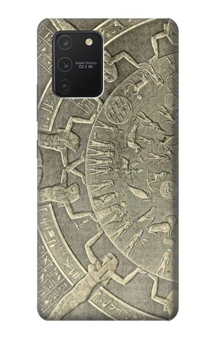 W3396 Dendera Zodiac Ancient Egypt Hard Case and Leather Flip Case For Samsung Galaxy S10 Lite