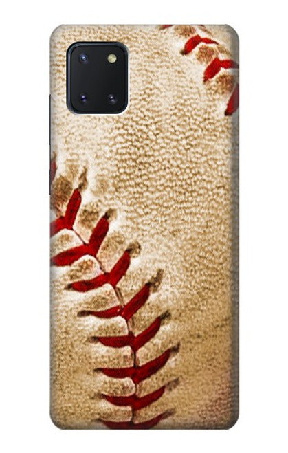 W0064 Baseball Hard Case and Leather Flip Case For Samsung Galaxy Note10 Lite