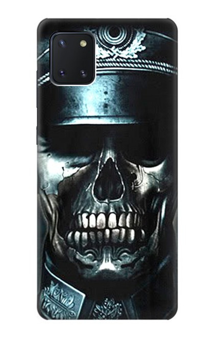 W0754 Skull Soldier Zombie Hard Case and Leather Flip Case For Samsung Galaxy Note10 Lite