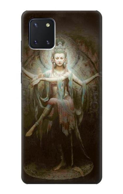 W0787 Guan Yin Hard Case and Leather Flip Case For Samsung Galaxy Note10 Lite