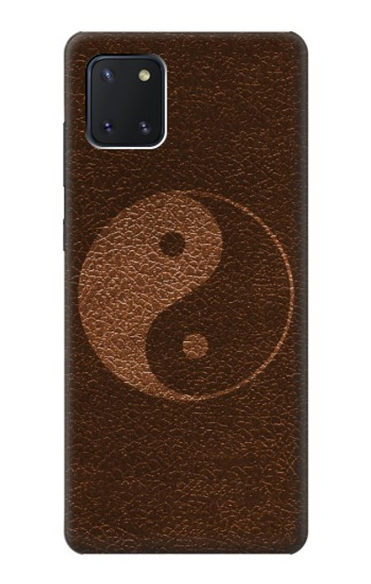 W0825 Taoism Yin Yang Hard Case and Leather Flip Case For Samsung Galaxy Note10 Lite