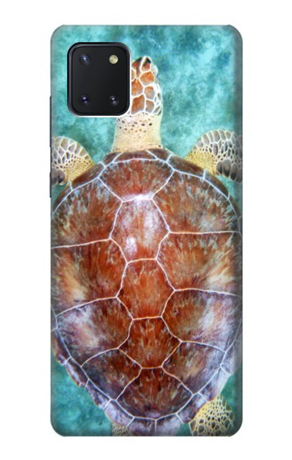 W1424 Sea Turtle Hard Case and Leather Flip Case For Samsung Galaxy Note10 Lite