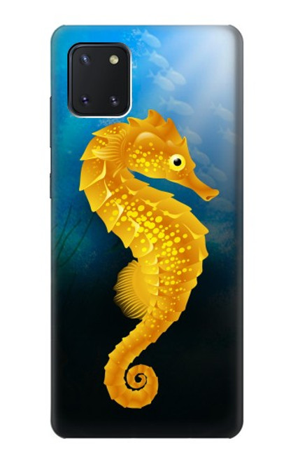 W2444 Seahorse Underwater World Hard Case and Leather Flip Case For Samsung Galaxy Note10 Lite