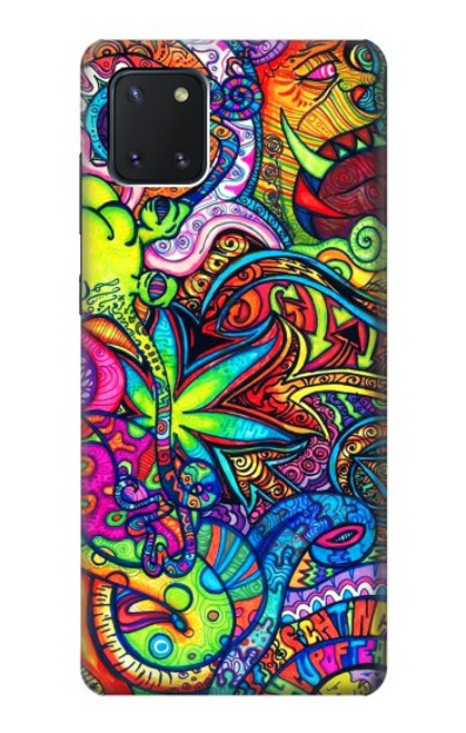 W3255 Colorful Art Pattern Hard Case and Leather Flip Case For Samsung Galaxy Note10 Lite