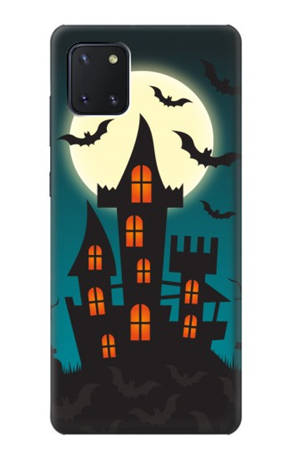 W3268 Halloween Festival Castle Hard Case and Leather Flip Case For Samsung Galaxy Note10 Lite