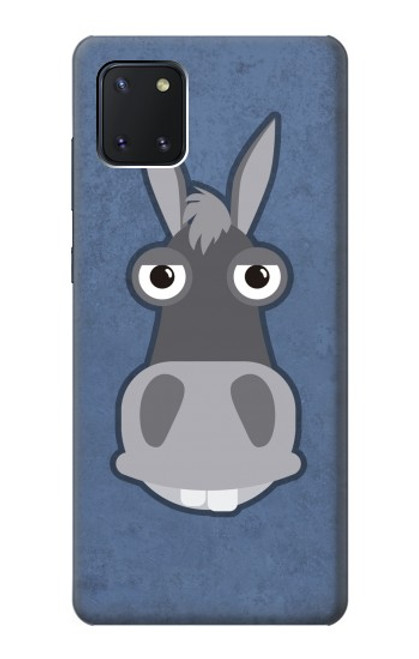 W3271 Donkey Cartoon Hard Case and Leather Flip Case For Samsung Galaxy Note10 Lite