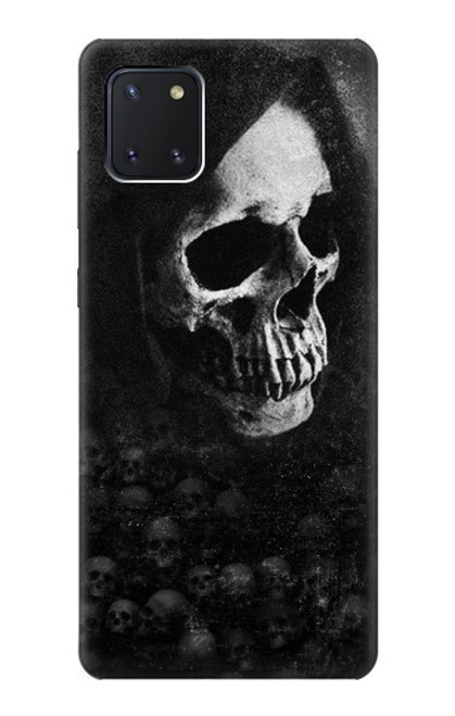 W3333 Death Skull Grim Reaper Hard Case and Leather Flip Case For Samsung Galaxy Note10 Lite