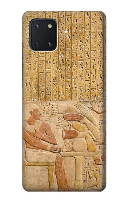 W3398 Egypt Stela Mentuhotep Hard Case and Leather Flip Case For Samsung Galaxy Note10 Lite