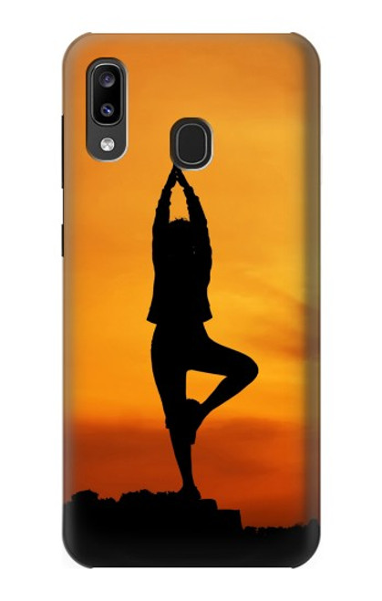 W0832 Yoga Hard Case and Leather Flip Case For Samsung Galaxy A20, Galaxy A30