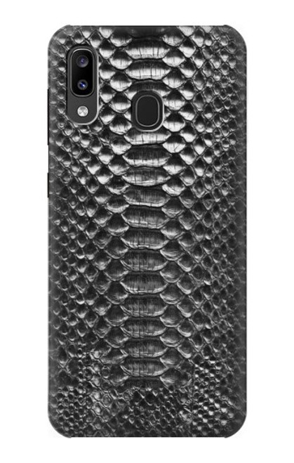 W2090 Python Skin Graphic Printed Hard Case and Leather Flip Case For Samsung Galaxy A20, Galaxy A30