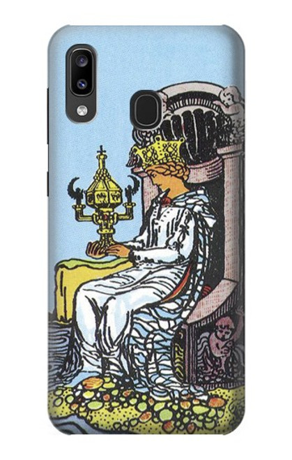 W3067 Tarot Card Queen of Cups Hard Case and Leather Flip Case For Samsung Galaxy A20, Galaxy A30