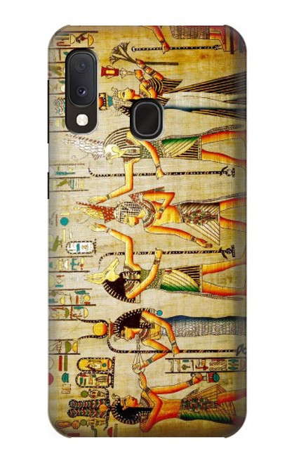 W0272 Egypt Wall Art Hard Case and Leather Flip Case For Samsung Galaxy A20e