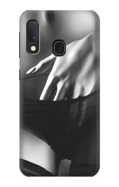 W0547 Sexy Man Hard Case and Leather Flip Case For Samsung Galaxy A20e