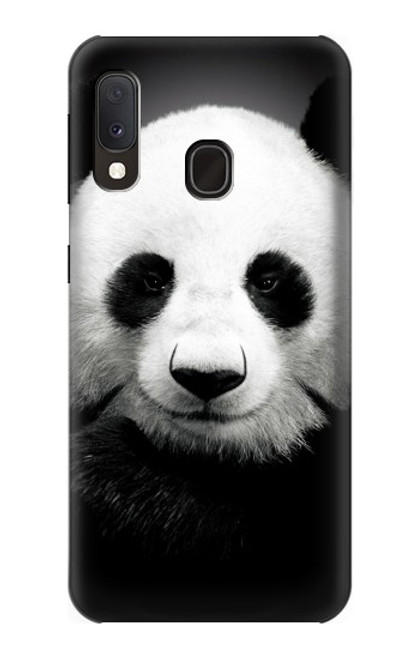 W1072 Panda Bear Hard Case and Leather Flip Case For Samsung Galaxy A20e