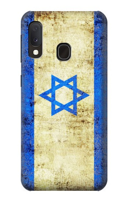 W2614 Israel Old Flag Hard Case and Leather Flip Case For Samsung Galaxy A20e