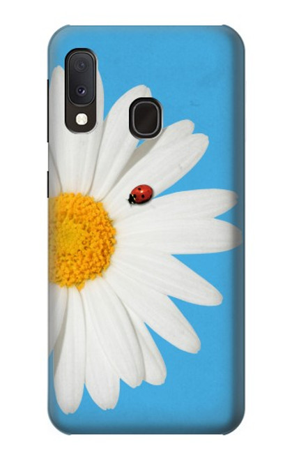 W3043 Vintage Daisy Lady Bug Hard Case and Leather Flip Case For Samsung Galaxy A20e