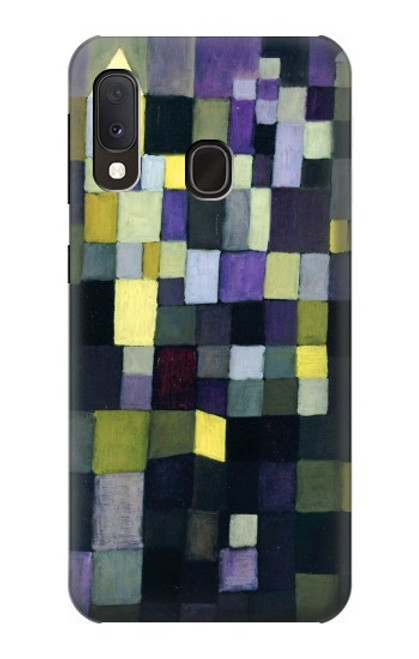 W3340 Paul Klee Architecture Hard Case and Leather Flip Case For Samsung Galaxy A20e